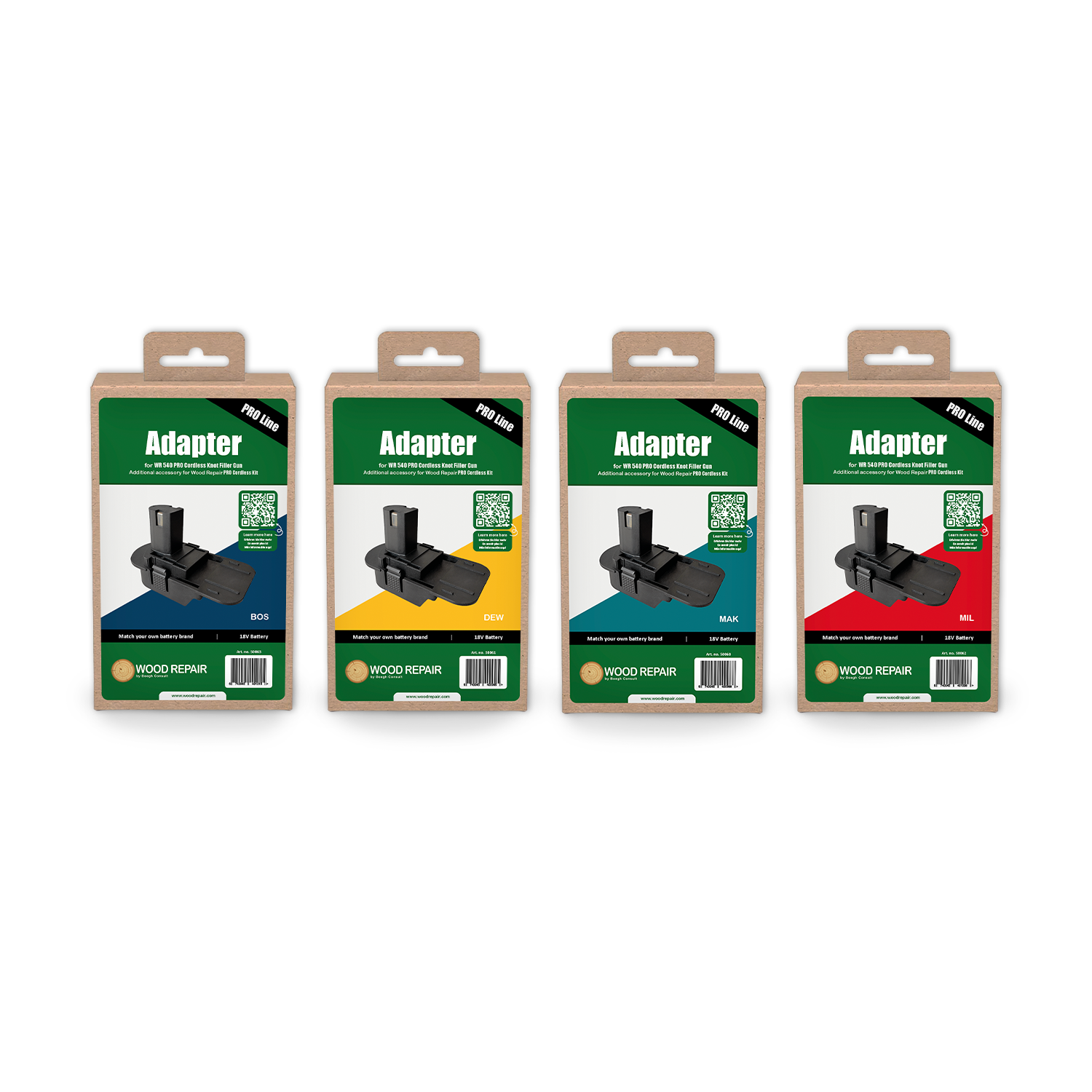 Adapter for WR 540 PRO Cordless Knot Filler Gun