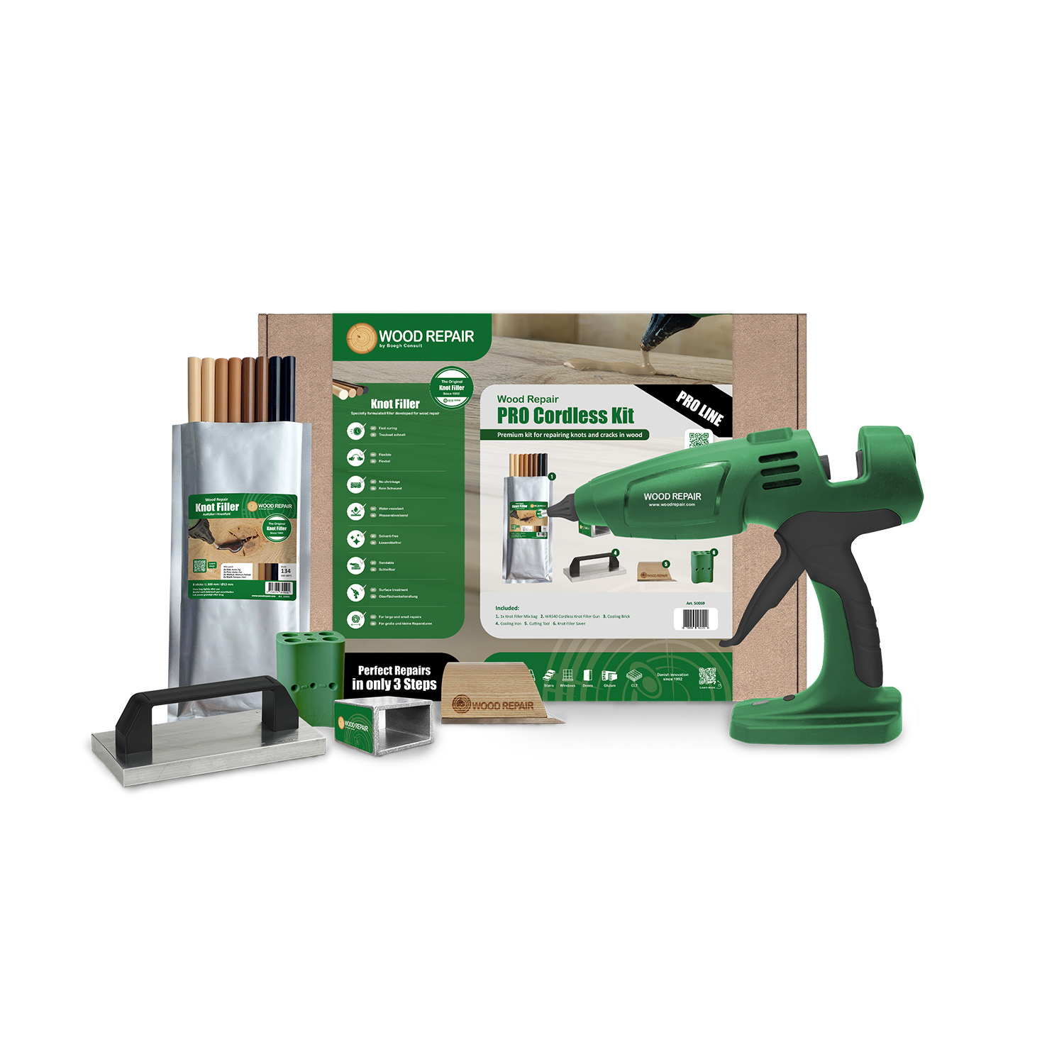 Wood Repair PRO Cordless Kit